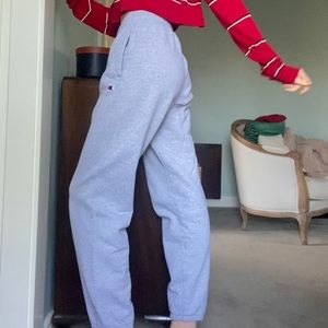 Grey champion sweatpants